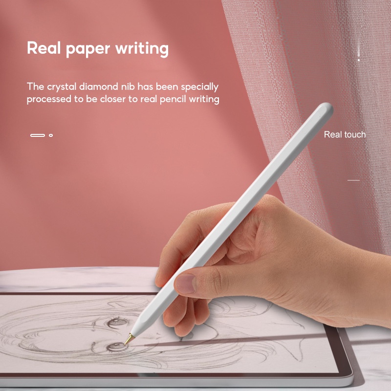 TBTIC Đầu Thay Thế Cho Bút Cảm Ứng Apple Pencil Thế Hệ 1 2 3.0 4.0 Màu Trong Suốt