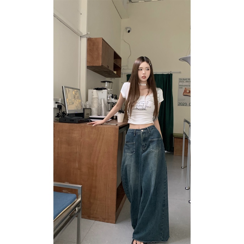 SUXI Áo Thun Cotton Tay Ngắn Dáng Ôm Phối Ren Thời Trang Mùa Hè Quyến Rũ Cho Nữ