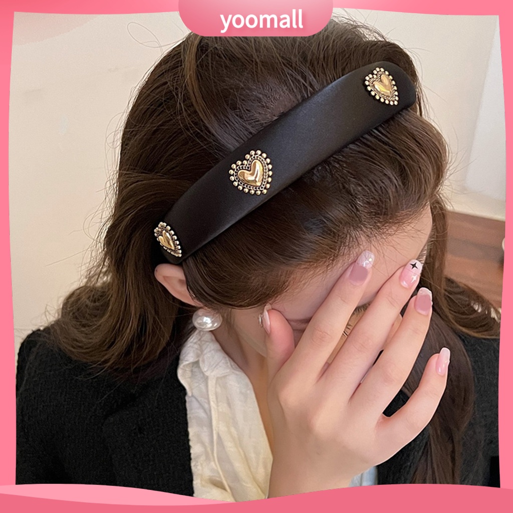 Băng Đô Cài Tóc Giả Da Dáng Ngắn Phong Cách Pháp Cổ Điển Thời Trang Cho Nữ