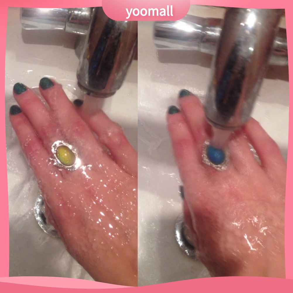 Nhẫn Đổi Màu Theo Tâm Trạng Cổ Điển Có Thể Điều Chỉnh Nhiệt Độ