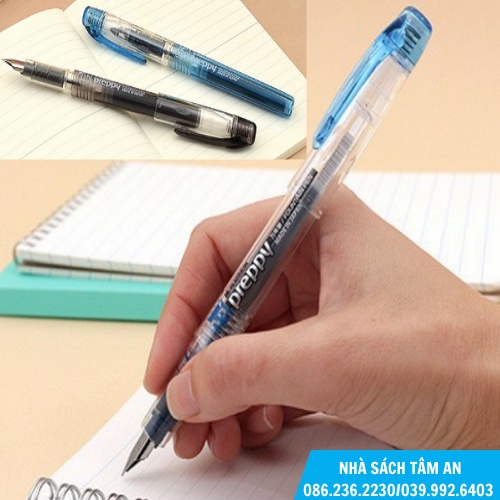 Bút Máy Nhật Preppy 02 Siêu Bền nét mảnh luyện chữ đẹp - Viết êm, trơn và sạch sẽ - viết chữ đẹp