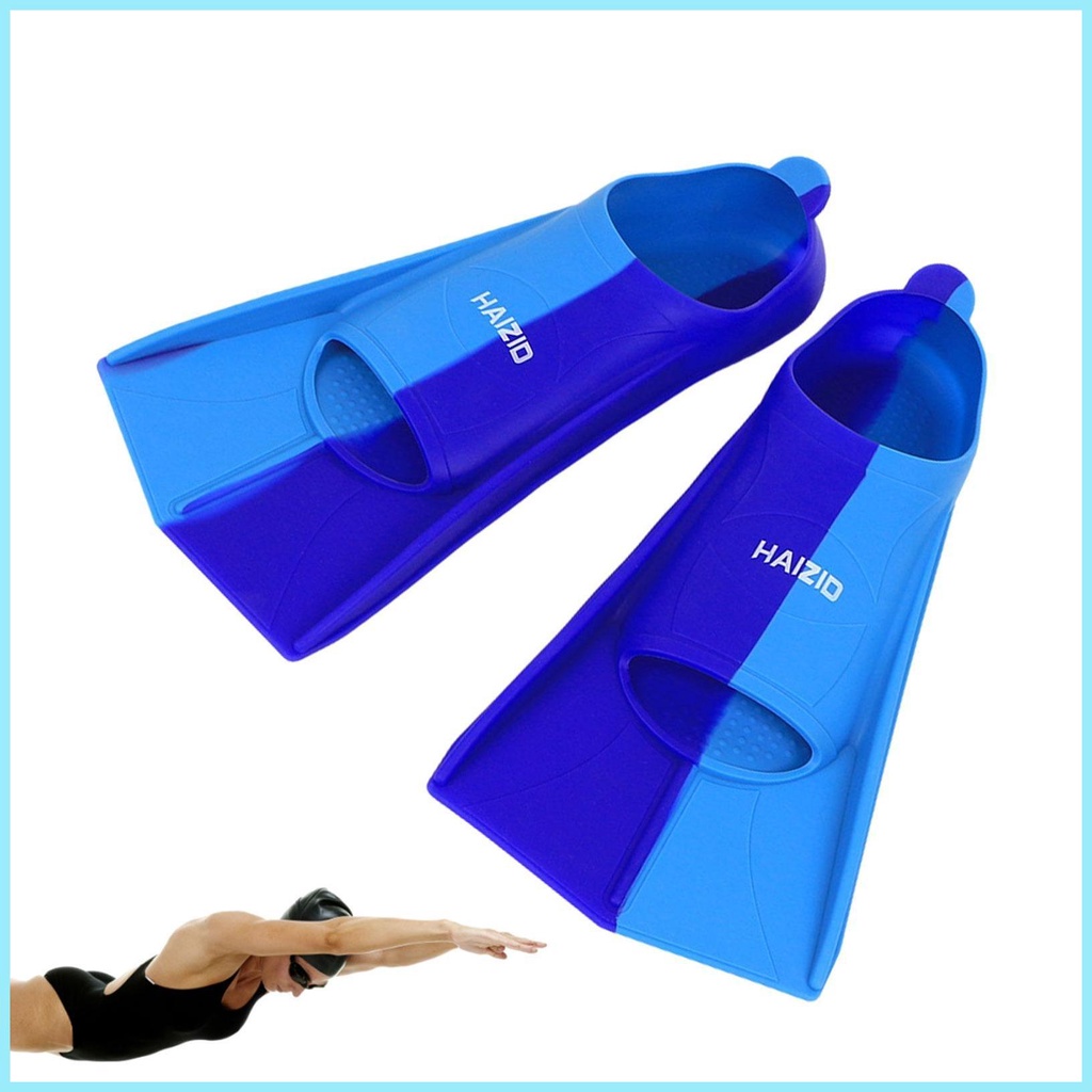 Vây Bơi Silicone Chống Trượt Có Lớp Bảo Vệ Cho Trẻ Em Và Người Lớn