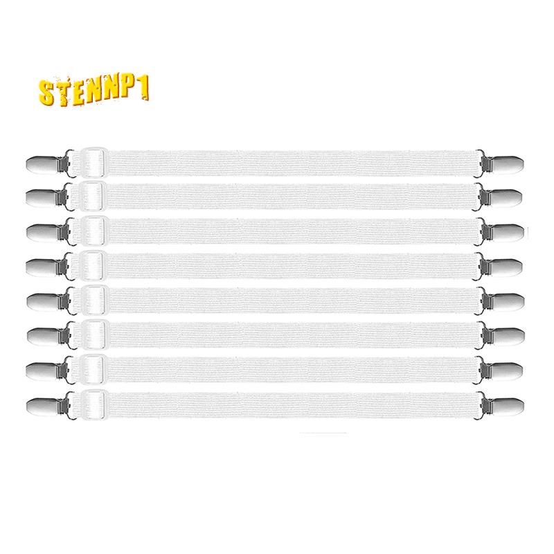 Bộ 4 Kẹp Căng Ga Trải Giường Chống Trượt Bằng Kim Loại An Toàn