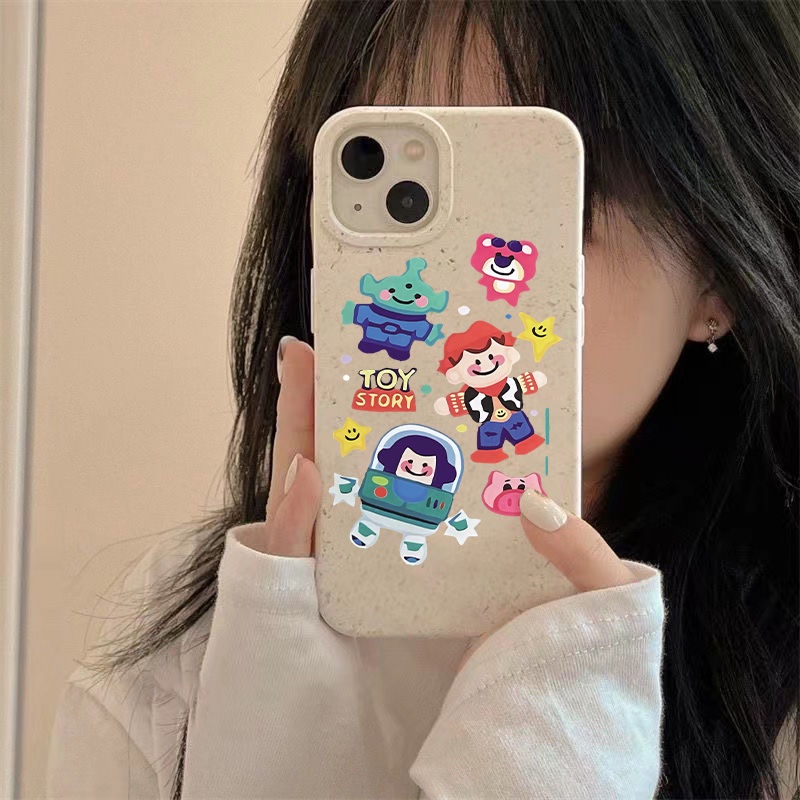 Ốp Điện Thoại Dẻo Họa Tiết Hoạt Hình Toy Story Dễ Thương Chống Sốc Cho iPhone 13iPhone12 max 87 plus 14pro11 W222