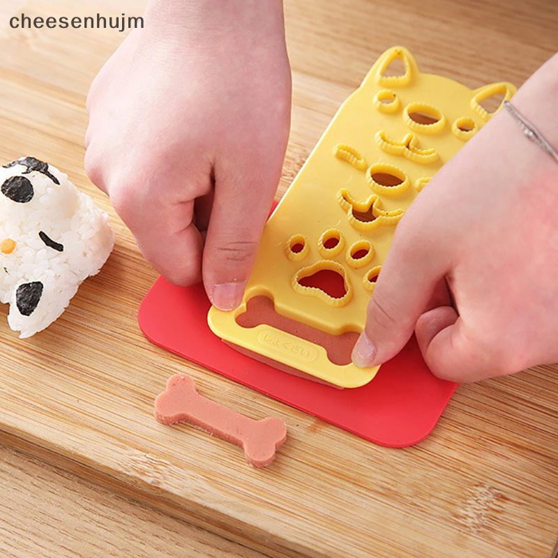 Khuôn Làm Cơm Nắm Hình Mèo Dễ Thương DIY