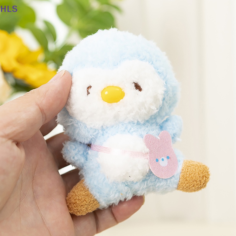 Móc Khóa Hình Chim Cánh Cụt Nhồi Bông Mềm Mại Đáng Yêu
