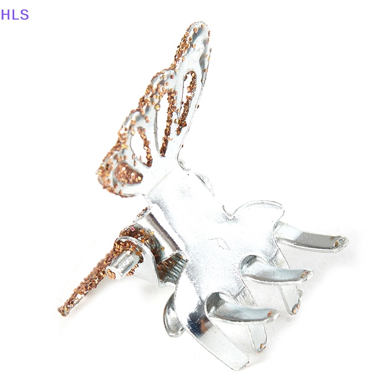 Set 2 Kẹp Tóc Càng Cua Nhỏ Hình Bướm Dễ Thương Thời Trang Cho Nữ