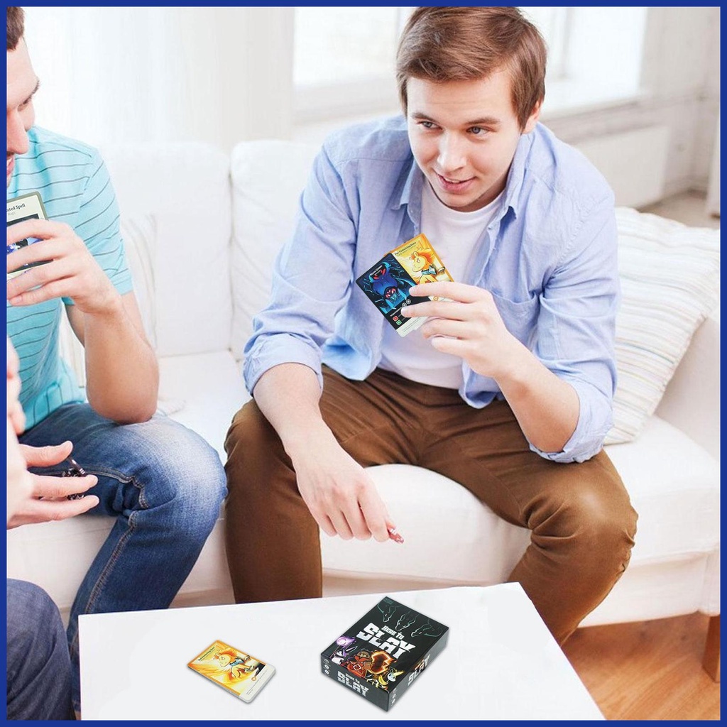 Bộ Thẻ Trò Chơi Tiếng Anh Here to Slay Cho Gia Đình