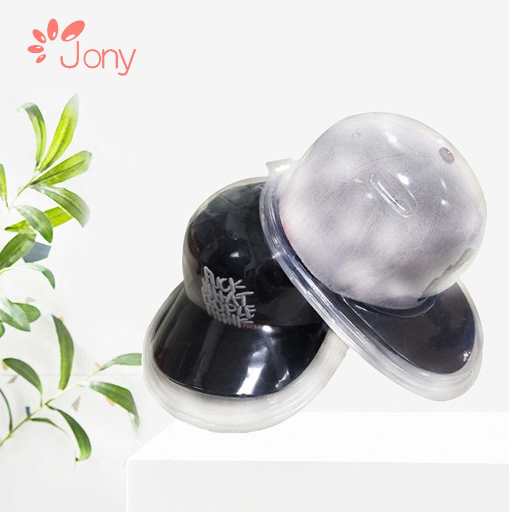 JY1 Hộp Nhựa Trưng Bày Mũ Lưỡi Trai Vành Phẳng Chống Bụi Tiện Dụng