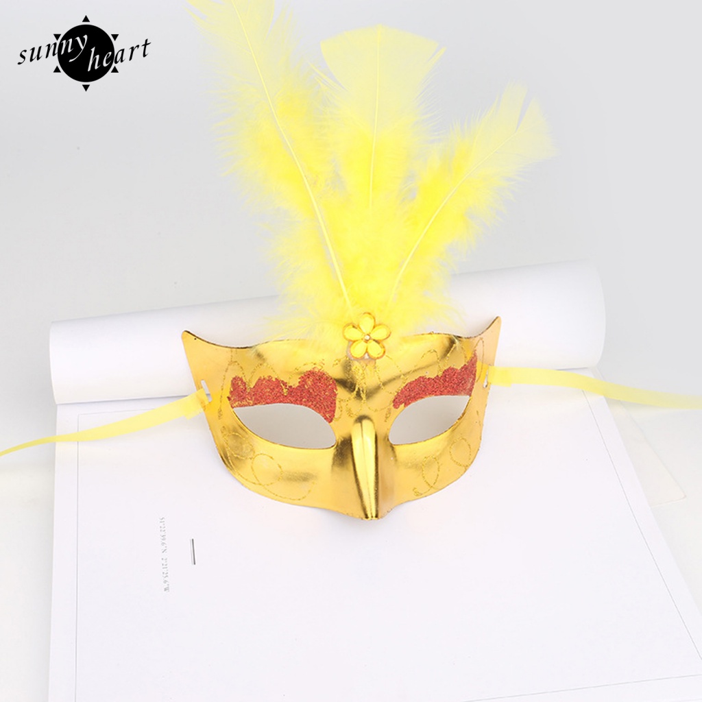 Sunnyheart Great for Halloween Hoặc Giáng Sinh Mardi Gras Masquerade Mardi Gras Prom Dây Đeo Tùy Chỉnh Thiết Kế Phù Hợp Cho Tiệc Hóa Trang Sân Khấu / Tiệc Tùng