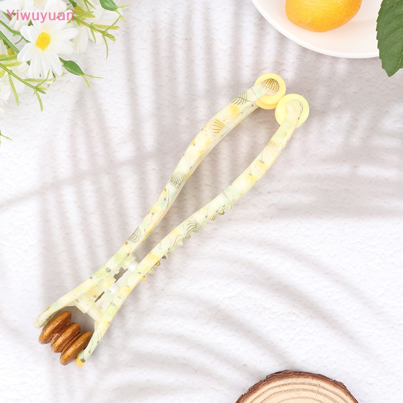 < Yiwuyuan > Con Lăn Mát Xa Ngón Tay Châm Cứu Thư Giãn Lưu Thông Máu Chăm Sóc Sức Khỏe