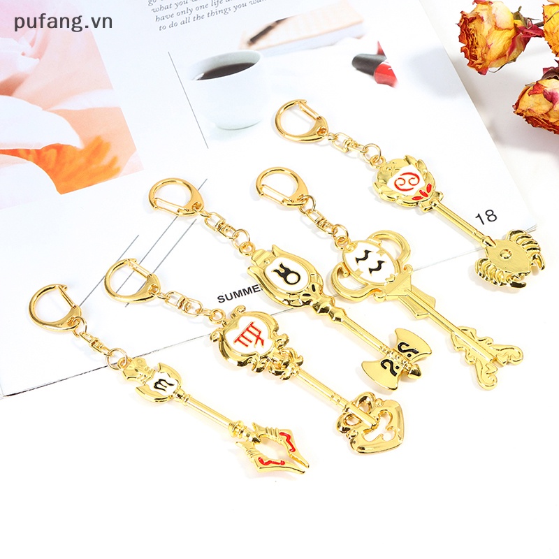 Móc Chìa Khóa In Hình Nhân Vật Hoạt Hình Fairy Tail