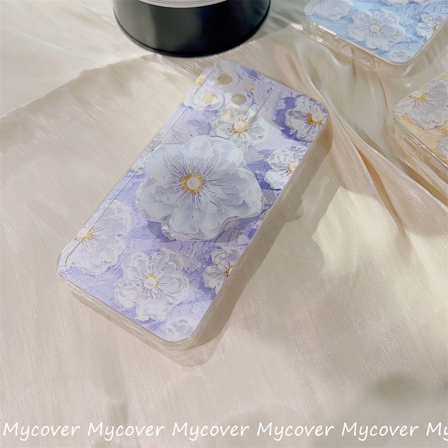 Ốp Điện Thoại Silicone Mềm Chống Sốc In Hình Tranh Sơn Dầu Cho iPhone 11 12 13 14 Pro Max X Xr Xs 8 7 6 Plus SE 2020