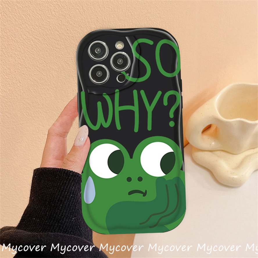 Ốp Điện Thoại Silicone Mềm Chống Sốc In Hình Ếch Cho iPhone 11 12 13 14 Pro Max X Xr Xs 8 7 6 Plus SE 2020