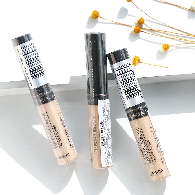 Kem Che Khuyết Điểm The Saem Tươi Tắn Che Phủ Đốm Mụn Và Làm Sáng Tông Da