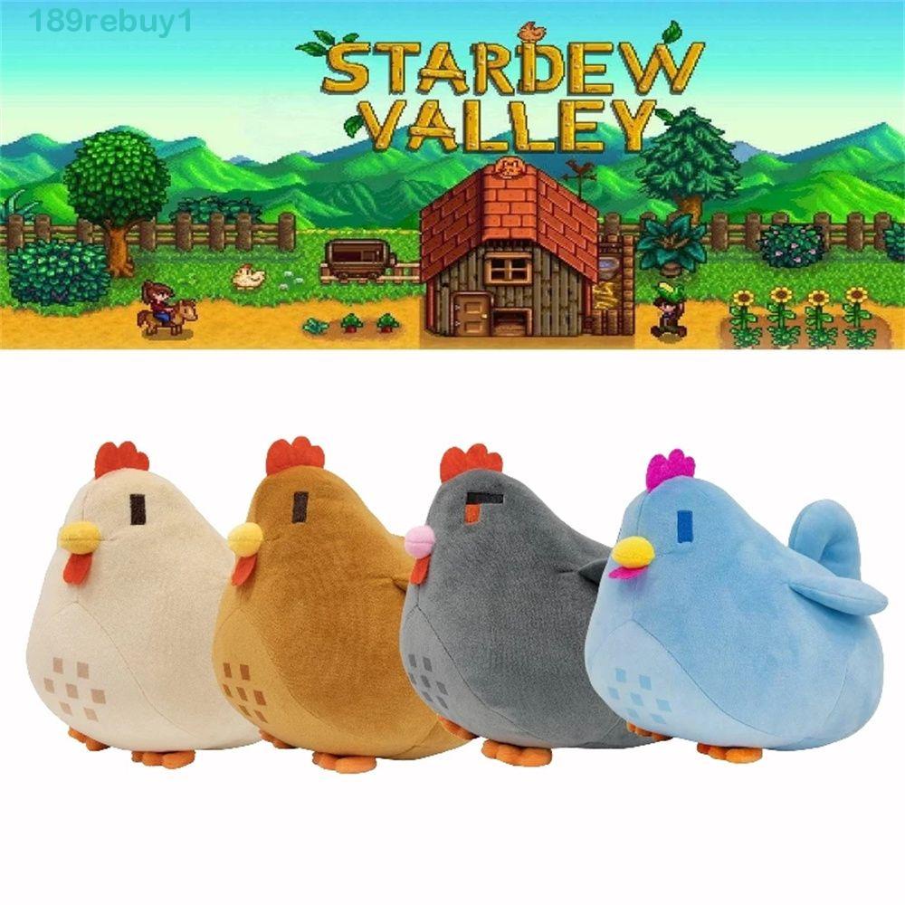 Đồ chơi nhồi bông Hình Con Gà Đáng Yêu Mềm Mại REBUY1