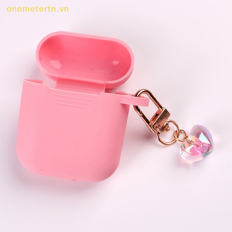 Móc Khóa Hình Trái Tim Lấp Lánh Phong Cách Hàn Quốc Dành Cho Nữ