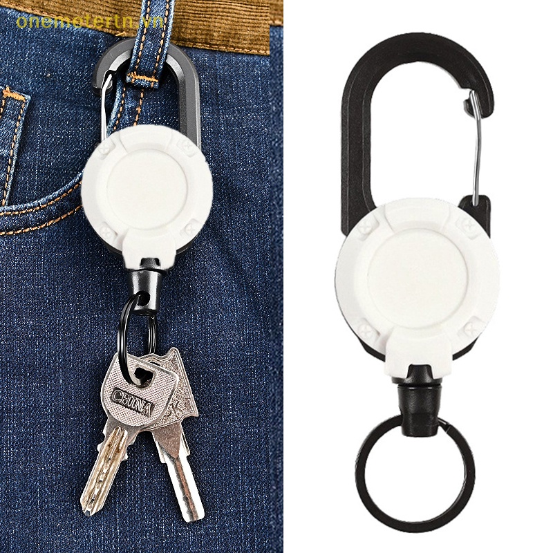 Onemetertn 1 Móc Chìa Khóa Thể Thao Co Giãn Chống Thất Lạc Chống Trượt Bằng Kim Loại Dễ Sử Dụng