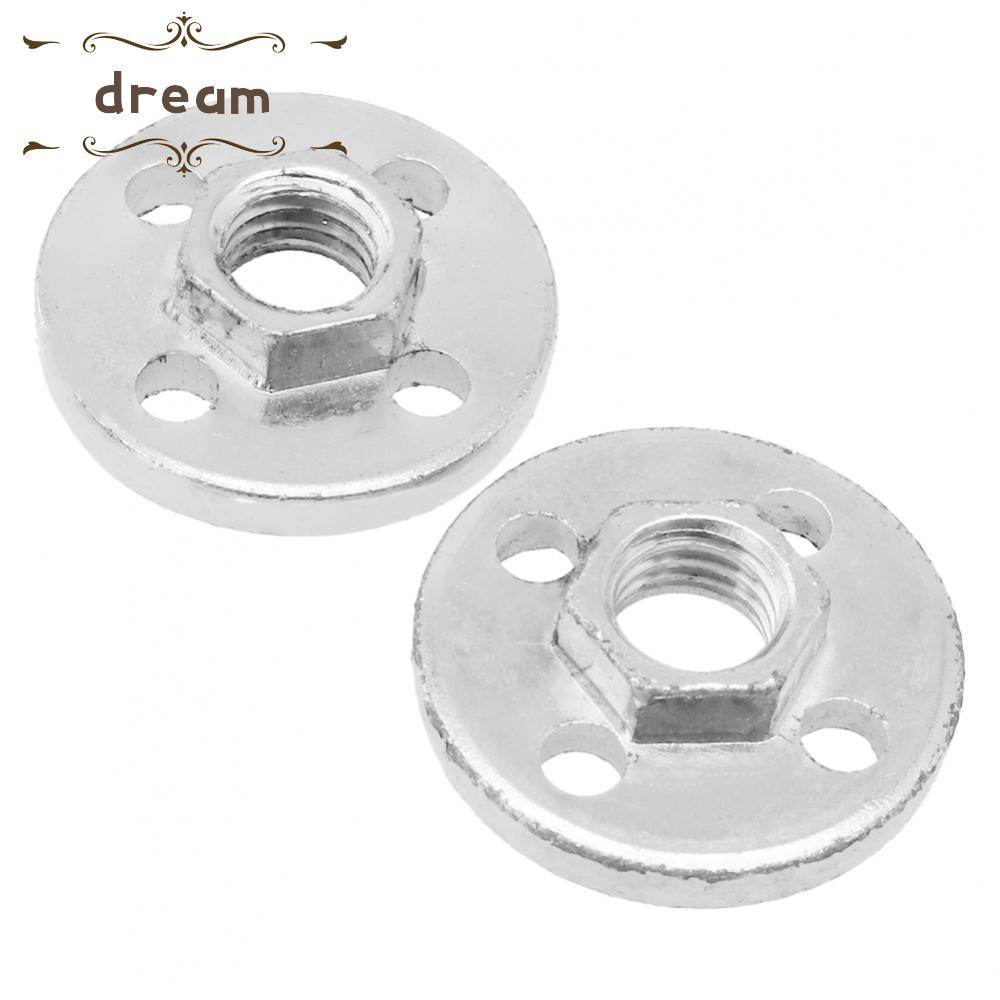 【DREAMLIFE】Pressure Plate 2pcs Angle Grinder Fitting Tool Four-hole Metal Power Tools