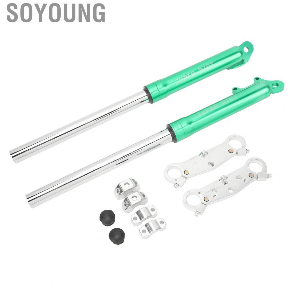 Soyoung Front  Shock Metal Alloy Suspension Absorber Fit for Dirt Mini Pocket Bike 47cc 49cc 2 Stroke