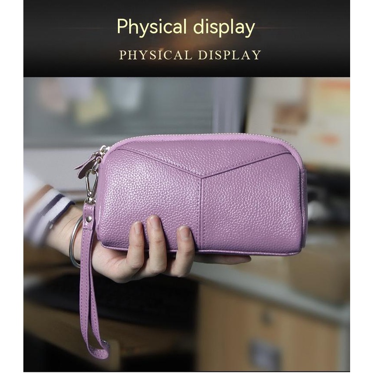 Ví Da Cầm Tay Dáng Dài Thời Trang Dành Cho Nữ