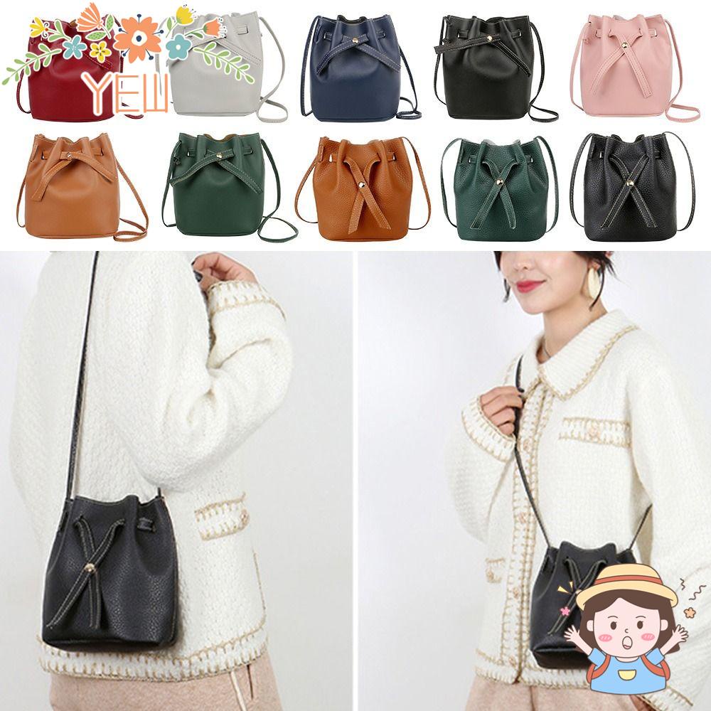 Túi Đeo Vai Màu Trơn Thiết Kế Đơn Giản Sang Trọng Thời Trang Cho Nữ