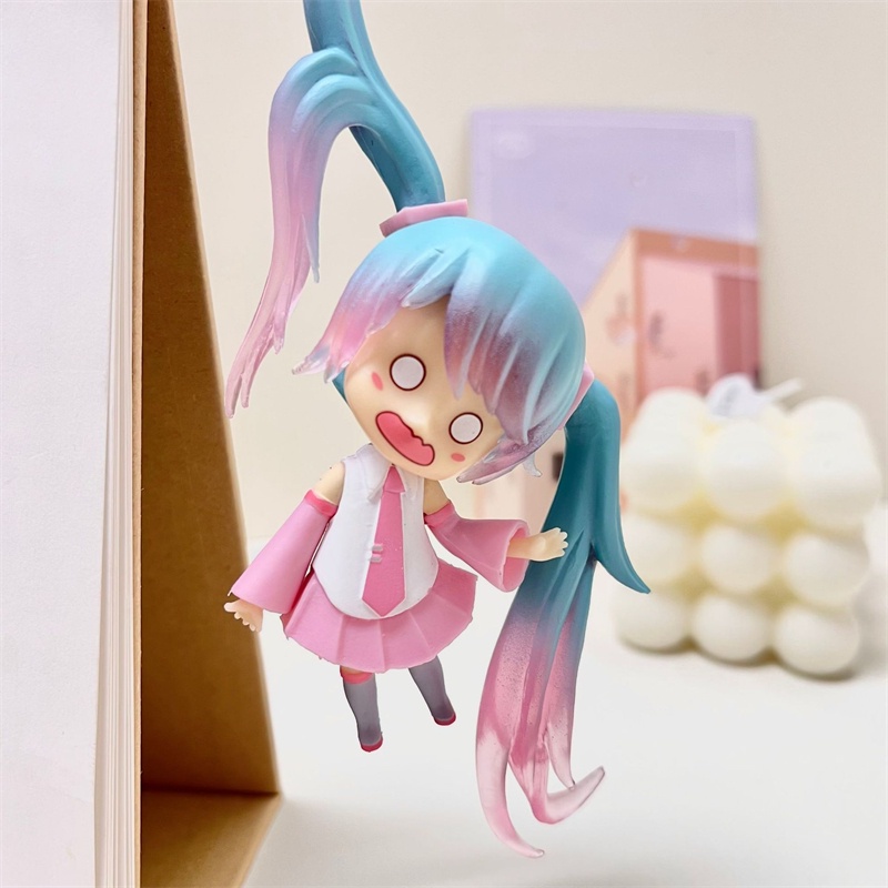 Mô Hình Búp Bê Hatsune Miku 11cm Dễ Thương Dùng Trang Trí Túi Xách
