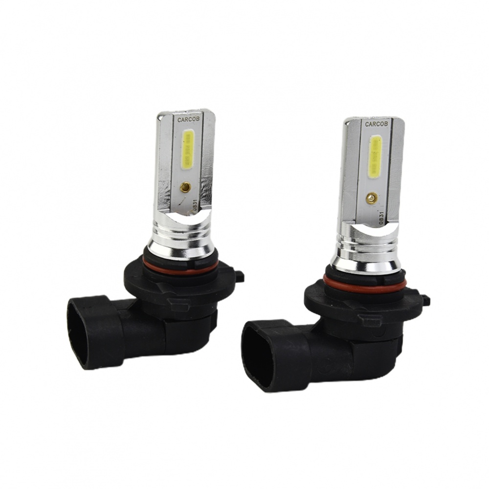 Bộ phận đèn pha led xe ô tô 2 cái 9005 / hb3 6500k 100w bóng đèn sương mù nhôm
