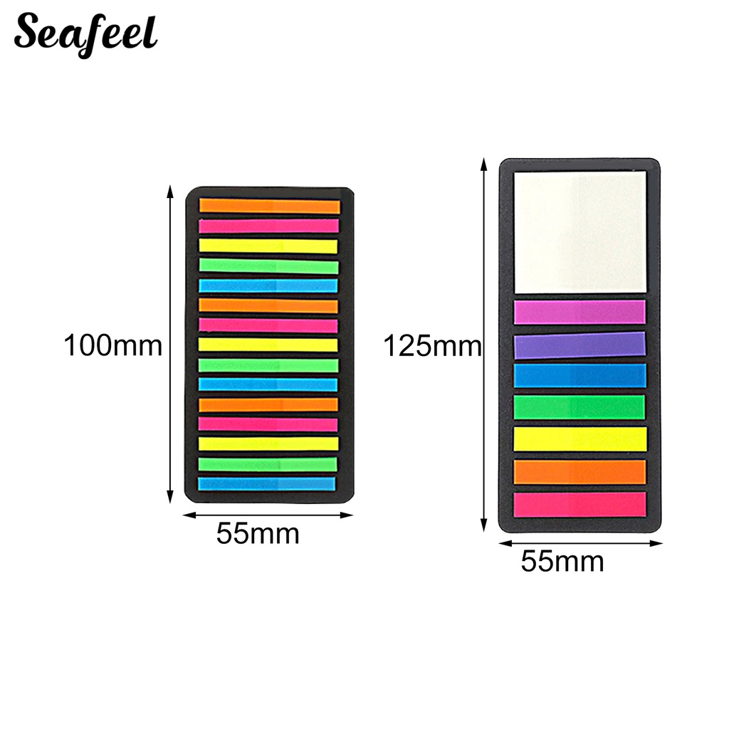 1 Bộ Nhãn Dán Tự Dính Bằng PVC Màu Huỳnh Quang Hình Mũi Tên Dùng Làm Quà Tặng Sinh