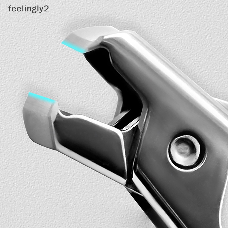 Kềm Cắt Móng Bằng Thép Không Gỉ Cứng Cỡ Lớn Chống Văng Tiện Dụng Cho Salon Làm Móng