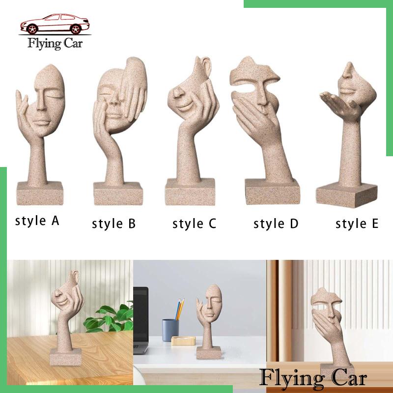 Mô Hình Tượng Nghệ Thuật Trừu Tượng Bằng Nhựa Resin Phong Cách Châu Âu Trang Trí Nội Thất