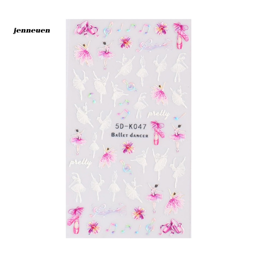 Miếng Dán Trang Trí Móng Tay Họa Tiết Giáng Sinh Tinh Tế DIY