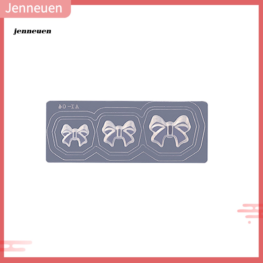 Khuôn Trang Trí Móng Hình Nơ 3D Trọng Lượng Nhẹ Dành Cho Bé Gái