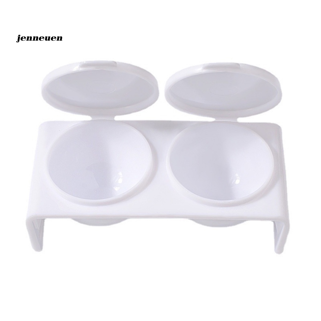 Set 2 Cốc Đựng Bột Làm Móng Tay Nghệ Thuật Có Nắp Đậy Tiện Dụng