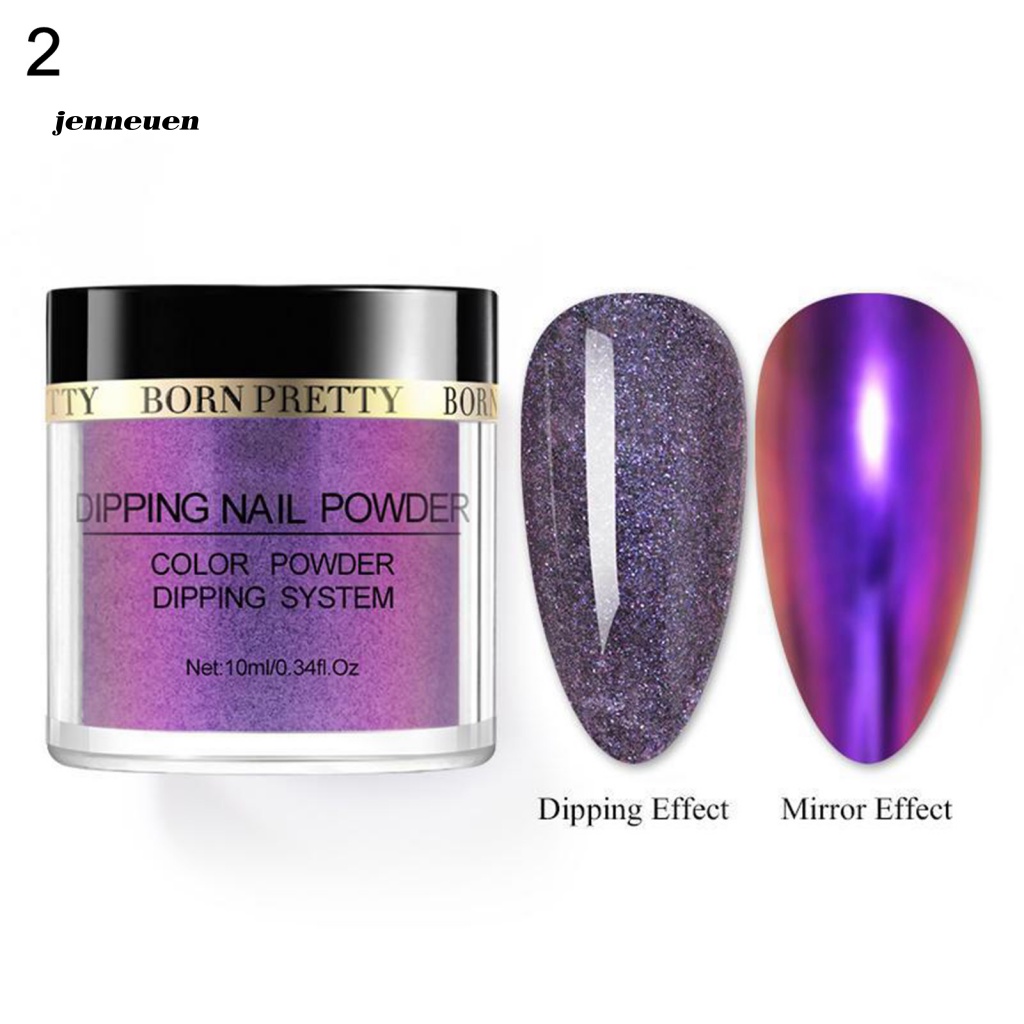 Bột Nhúng Trang Trí Móng Tay Nhiều Màu Sắc DIY