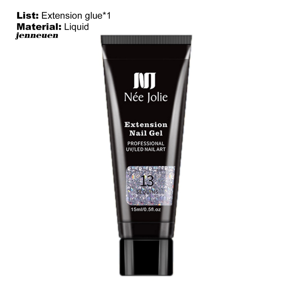 Gel UV Nối Dài Móng Tay Không Gây Kích Ứng 15ml