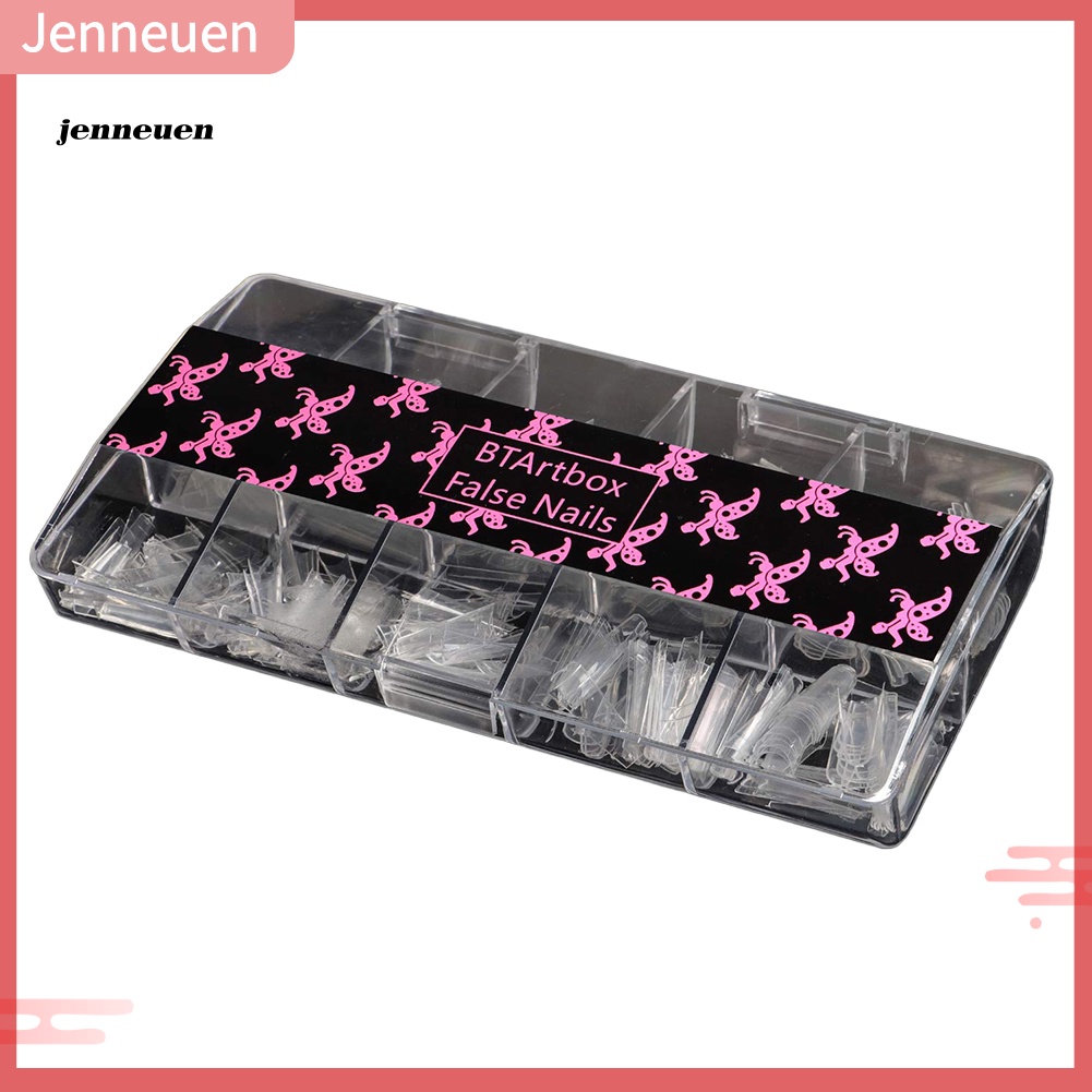 Bộ 500 Móng Tay Giả Trong Suốt Nhiều Kích Cỡ Cho Nữ