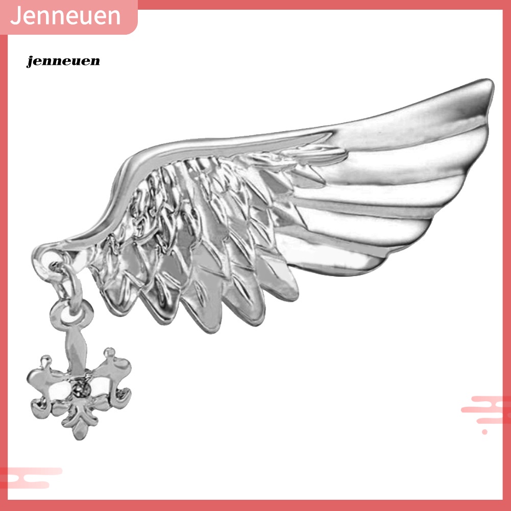 Trâm Cài Áo Hình Đôi Cánh Bằng Hợp Kim Phong Cách Retro Thời Trang Dành Cho Nam