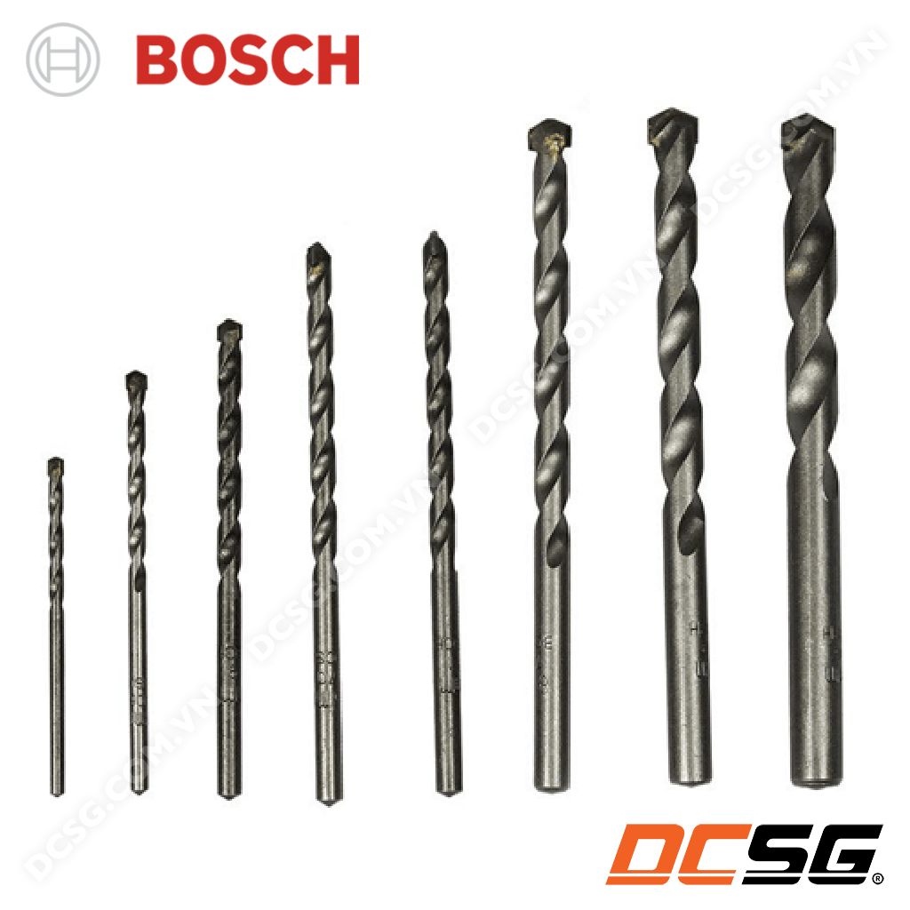 Bộ mũi khoan tường chuôi tròn Concrete CYL-2 Bosch | DCSG