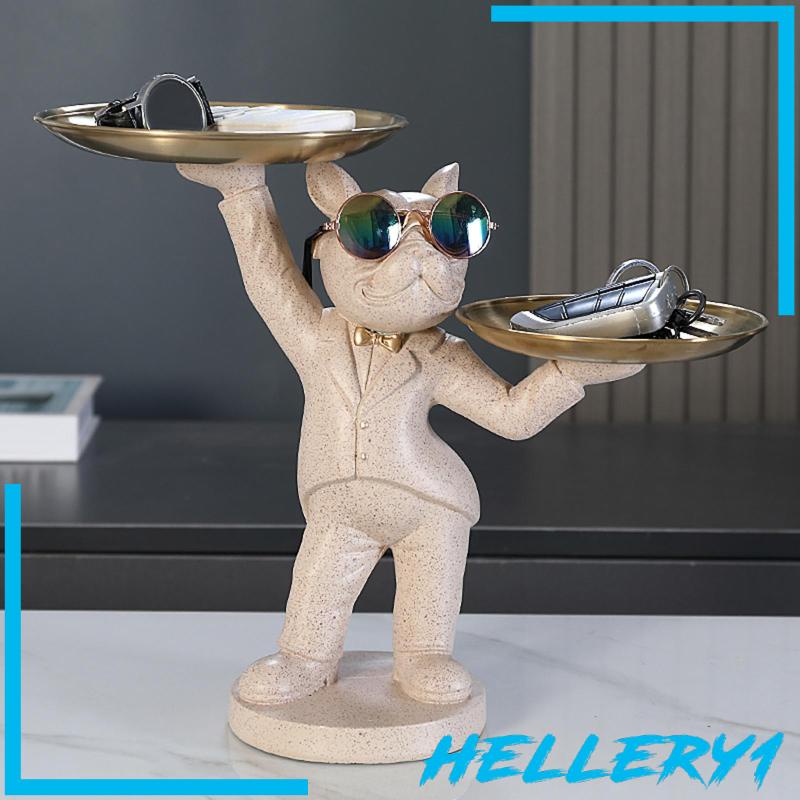 Khay Đựng Đồ Dùng Để Bàn Bằng Resin Hình Chú Chó Độc Đáo Trang Trí Nhà Cửa / Tiệc Tùng