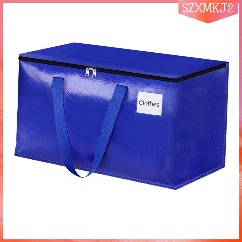 Túi Đựng Quần Áo / Giày / Đồ Chơi Bằng Polyester Có Khóa Kéo Gấp Gọn Tiện Lợi