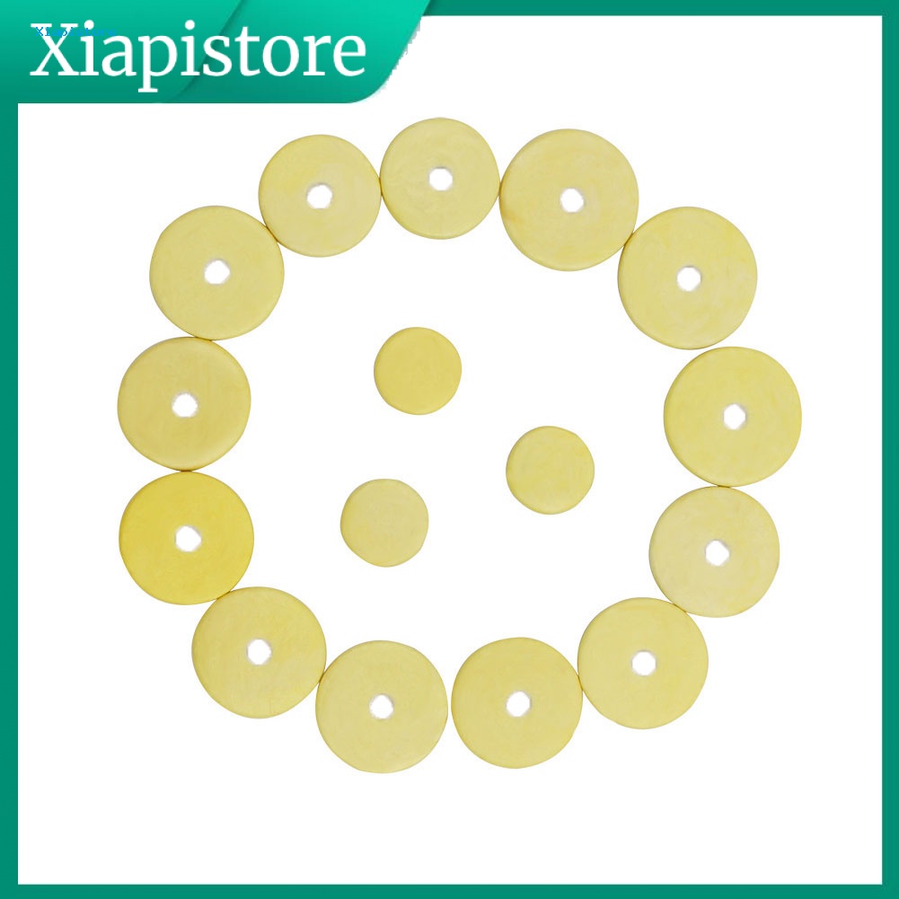 Set 16 Miếng Đệm Bằng Da Thật Thay Thế Cho Nhạc Cụ Sáo