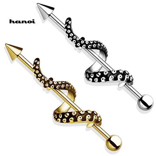 1 Khuyên Xỏ Cơ Thể Hình Mũi Tên / Bạch Tuộc Thời Trang Cá Tính