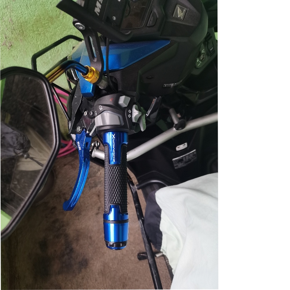 Bọc Tay Lái Xe Máy Bằng Nhôm Chống Trượt Cho HONDA ZOOMER-X 2014-2023