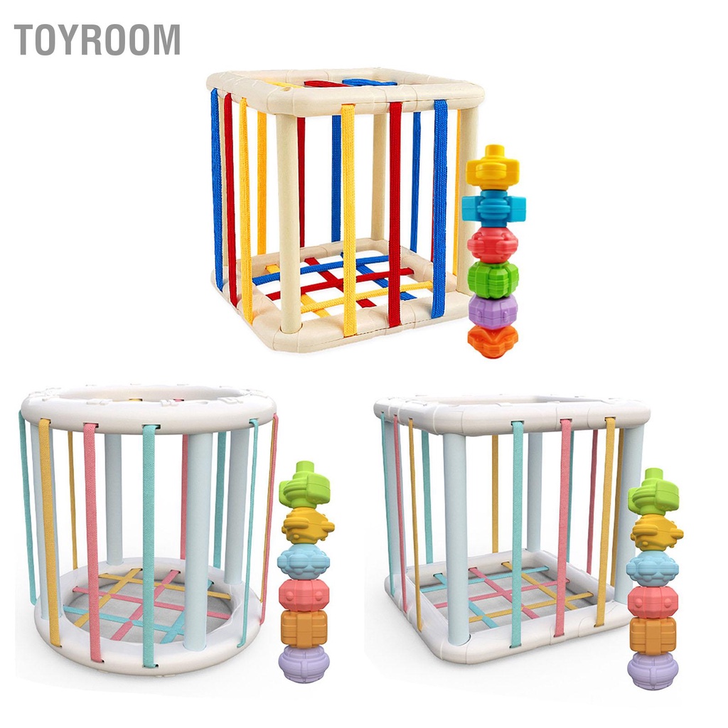 Có thể bán buôn Đồ chơi Montessori cảm giác cho bé Nhận biết màu sắc và hình dạng đào tạo kỹ năng vận động trẻ mới đi ToyRoom Hàng giao ngay