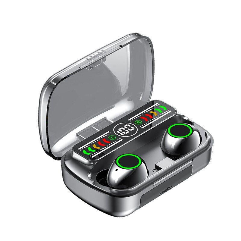 Tai Nghe bluetooth không dây M100 V5.3  cao cấp, cảm ứng, hỗ trợ đàm thoại, nghe nhạc