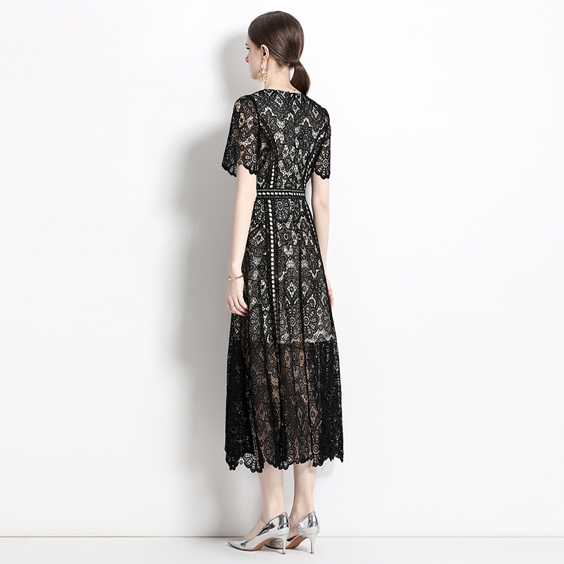 Đầm Maxi Phong Cách Retro 20237