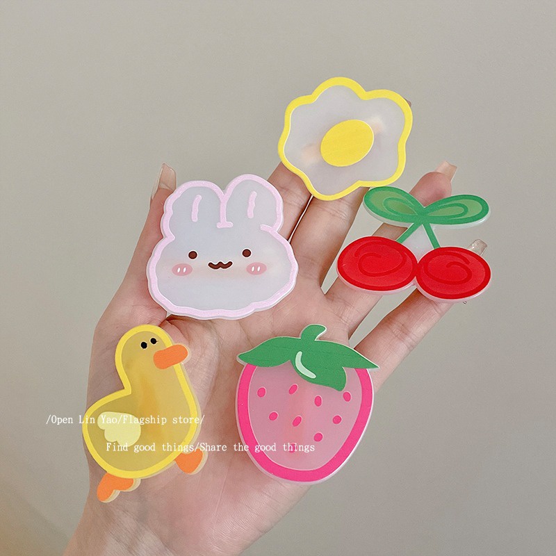 Kẹp Tóc Hoạt Hình Dễ Thương Cho Bé Gái