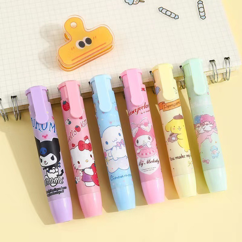 1 Cục Tẩy Kuromi Sanrio Kiểu Dáng Hoạt Hình Dễ Thương