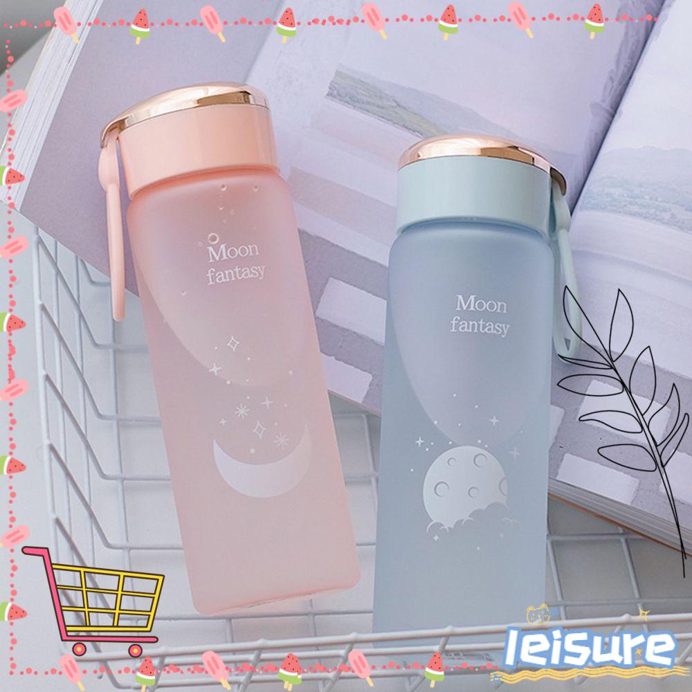 ♫Daphne♫ Bình Nước 400ml Bằng Nhựa Chống Rò Rỉ Nhiều Màu Sắc Thời Trang